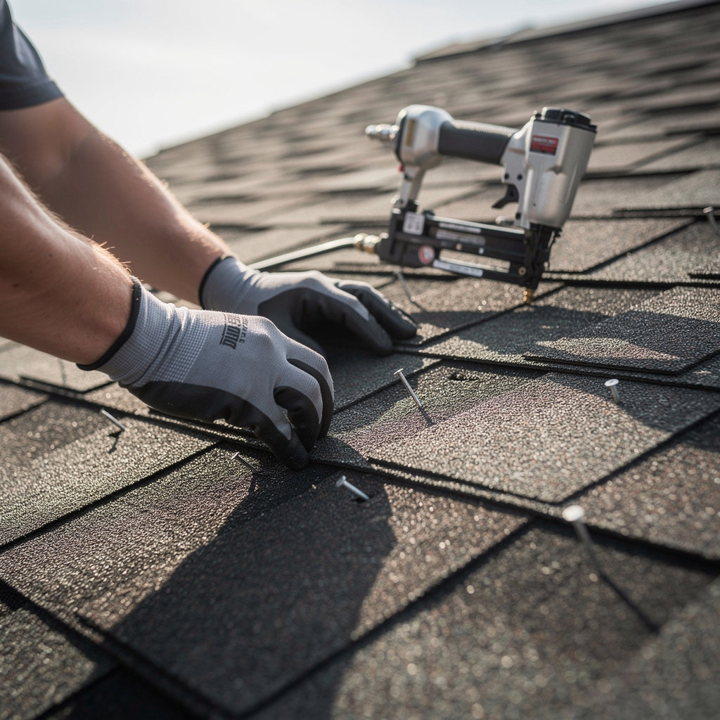 Nashville Roof Masters residential roofing services team performing quality roof repairs and inspections